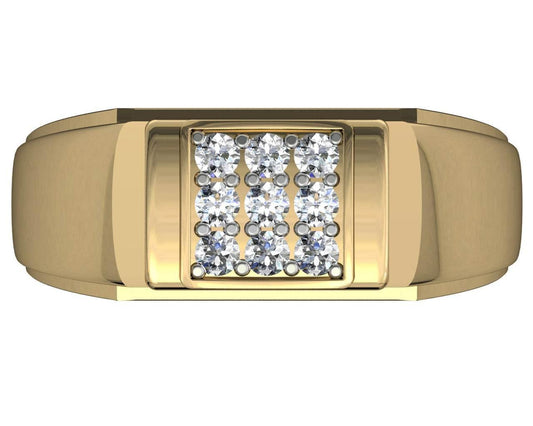 Ansh Diamond Engagement Ring for Men - Jewelslane