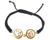 Om & Ik Onkar Gold Bracelet - Jewelslane