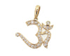 Om Pendant in Gold - Jewelslane