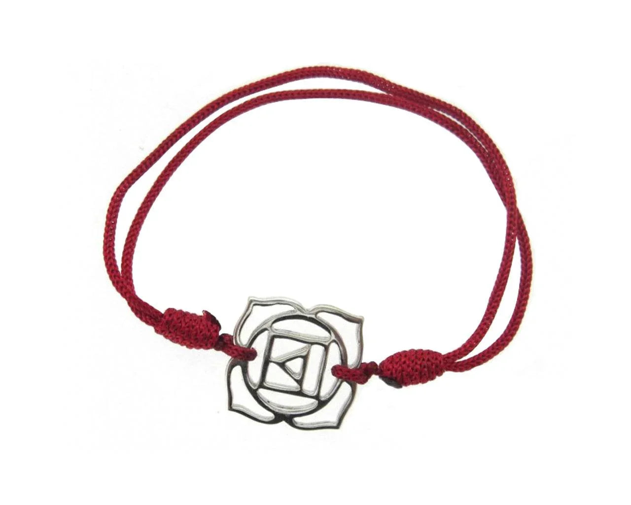 Root Chakra Bracelet in Silver - Jewelslane