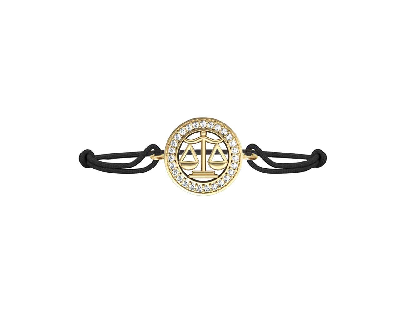 Libra bracelet in Gold - Jewelslane