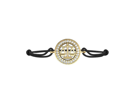 Libra bracelet in Gold - Jewelslane