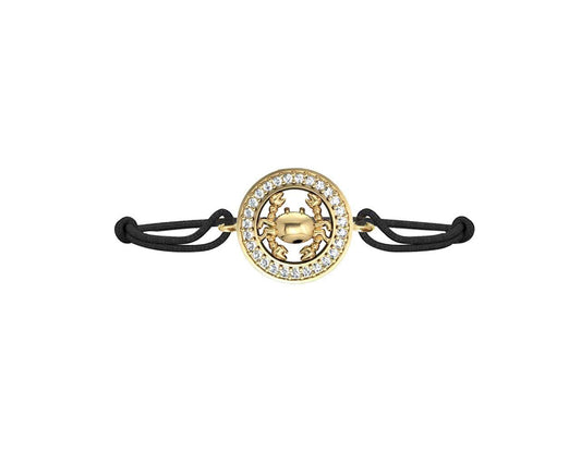 Cancer Bracelet in Gold - Jewelslane