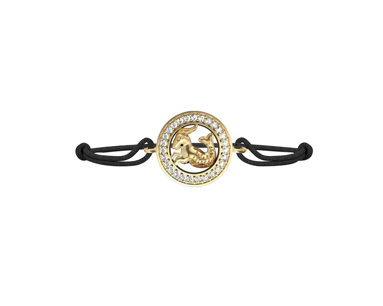 Capricorn bracelet in Gold - Jewelslane