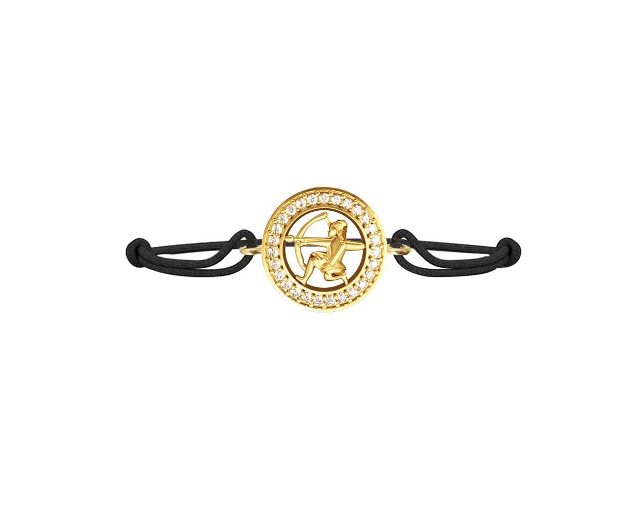 Saggitarius bracelet in Gold - Jewelslane