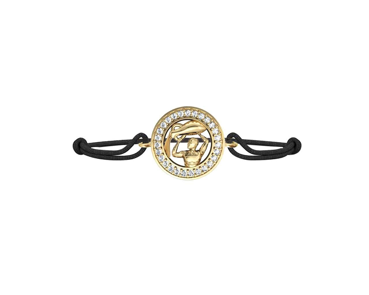 Aquarius bracelet in Gold - Jewelslane