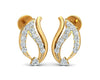 Rimi Diamond Earrings in gold - Jewelslane