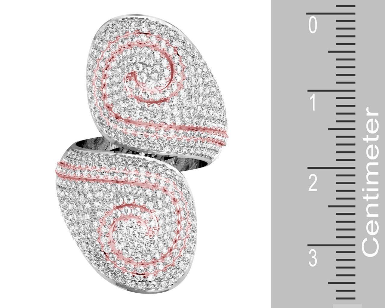 Constellation Diamond Cocktail Ring - Jewelslane