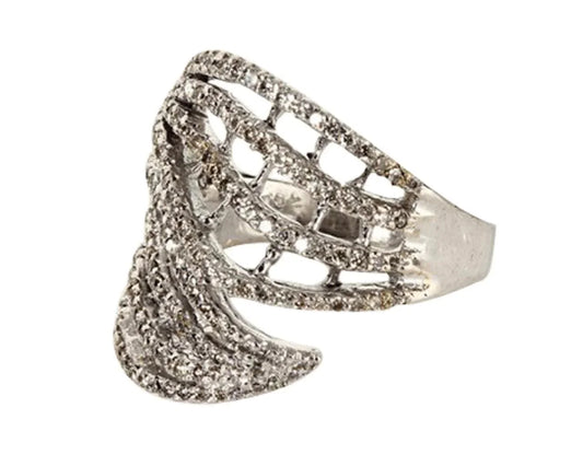 Diamond Ring in White Gold - Jewelslane