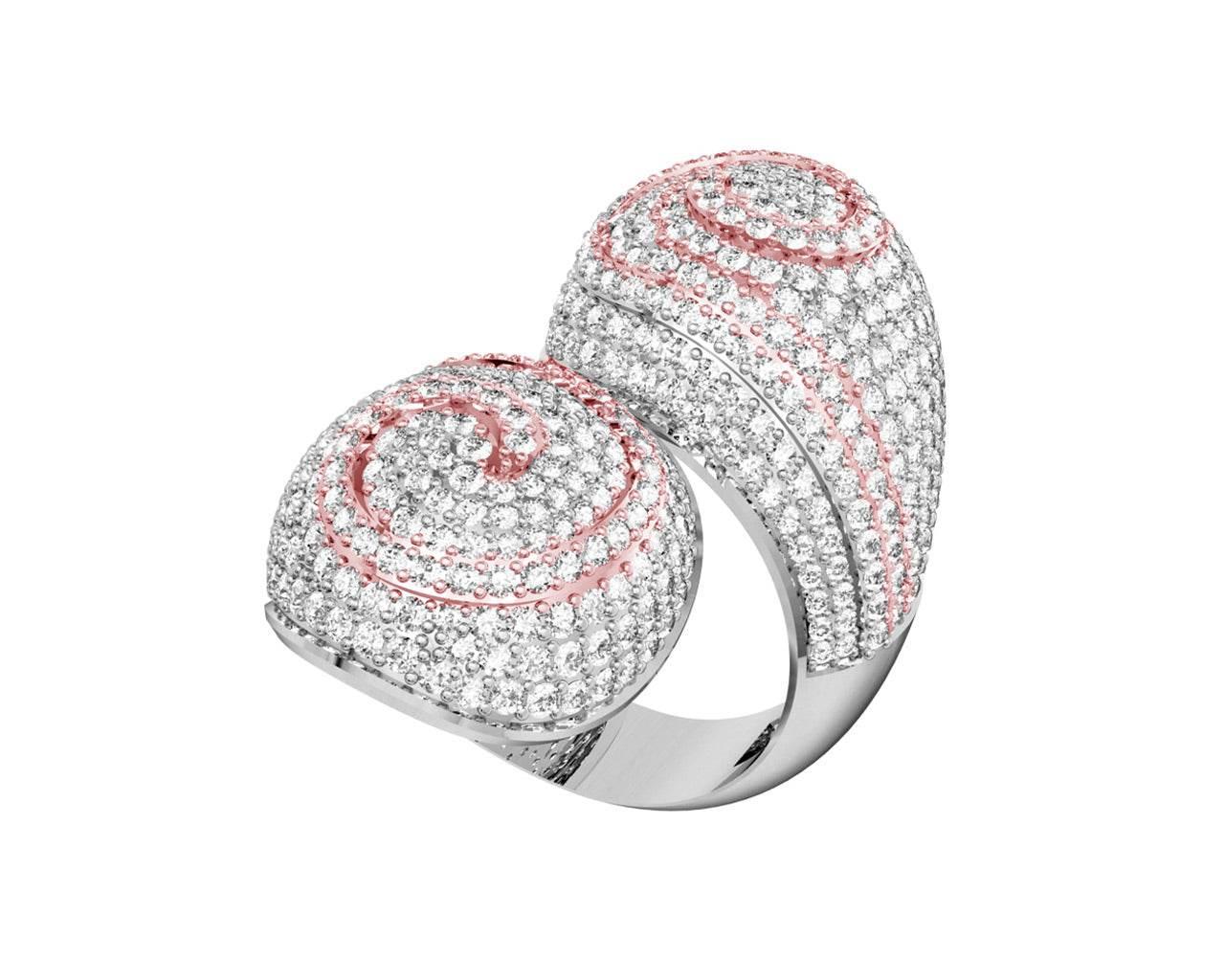 Constellation Diamond Cocktail Ring - Jewelslane