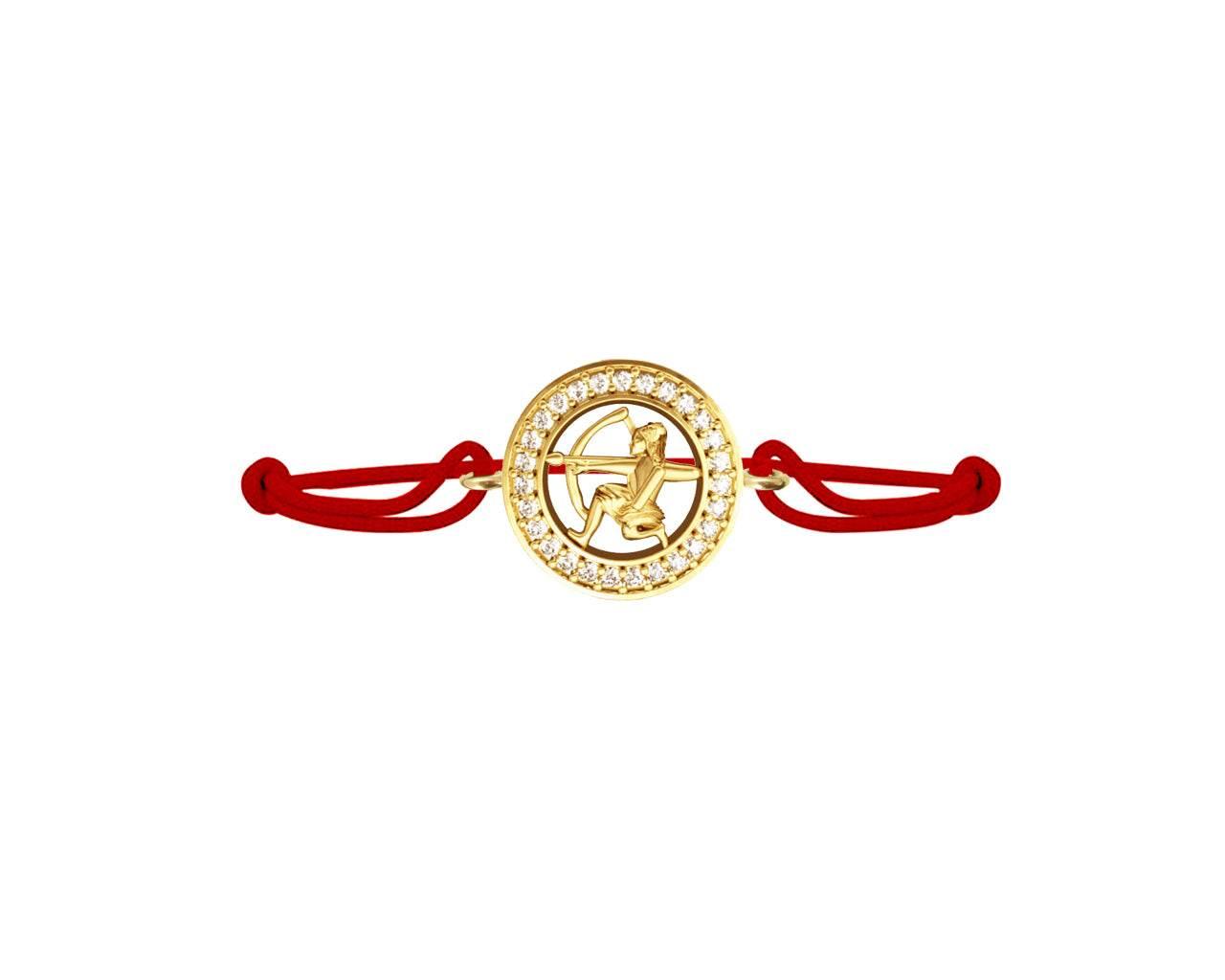 Saggitarius bracelet in Gold - Jewelslane
