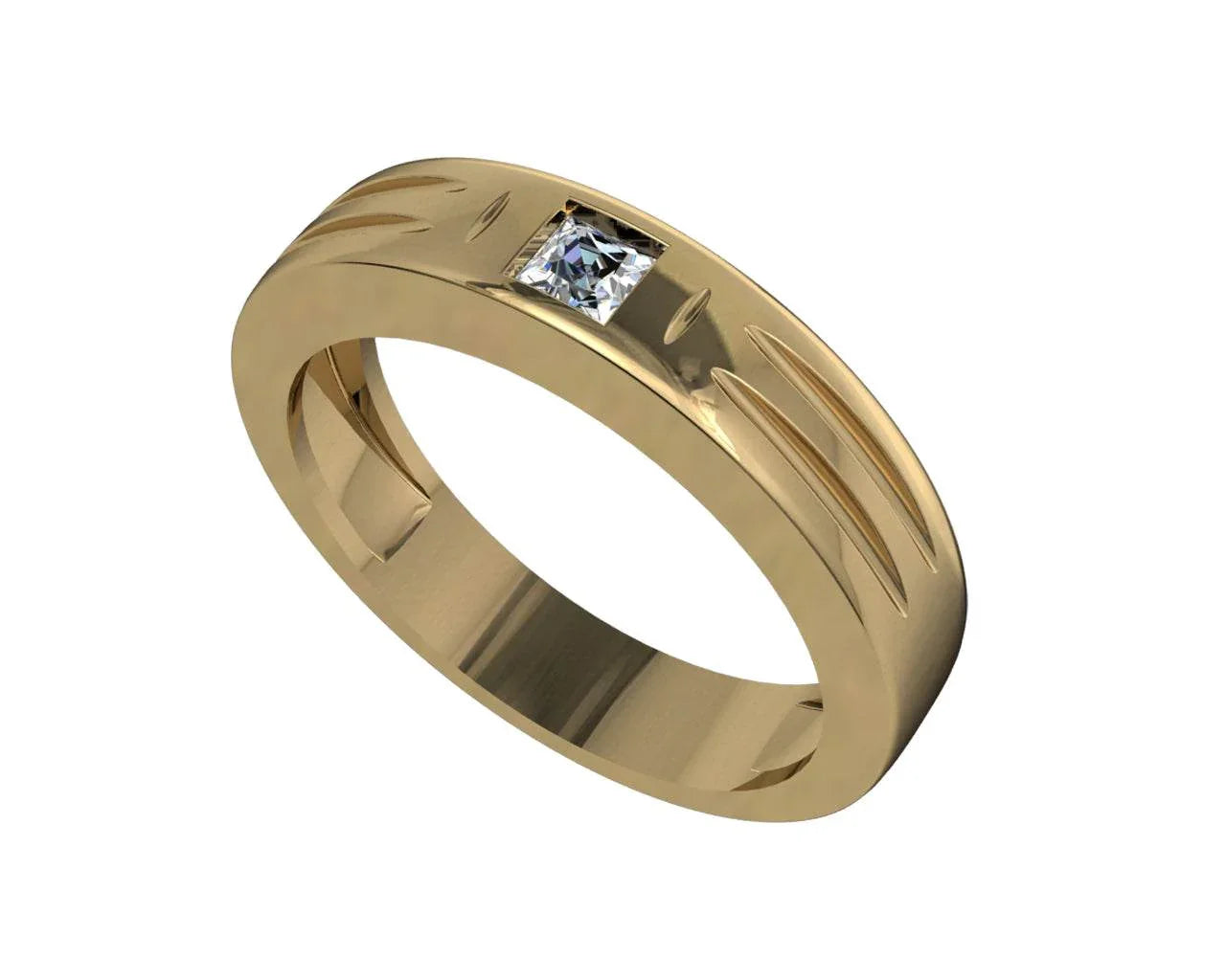 Ankur Men's Diamond Engagement Ring - Jewelslane