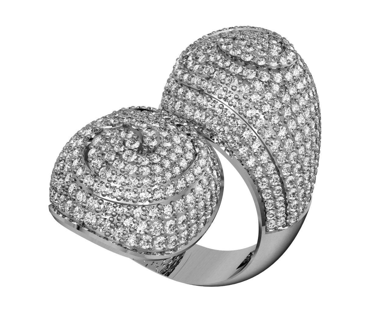 Constellation Diamond Cocktail Ring - Jewelslane