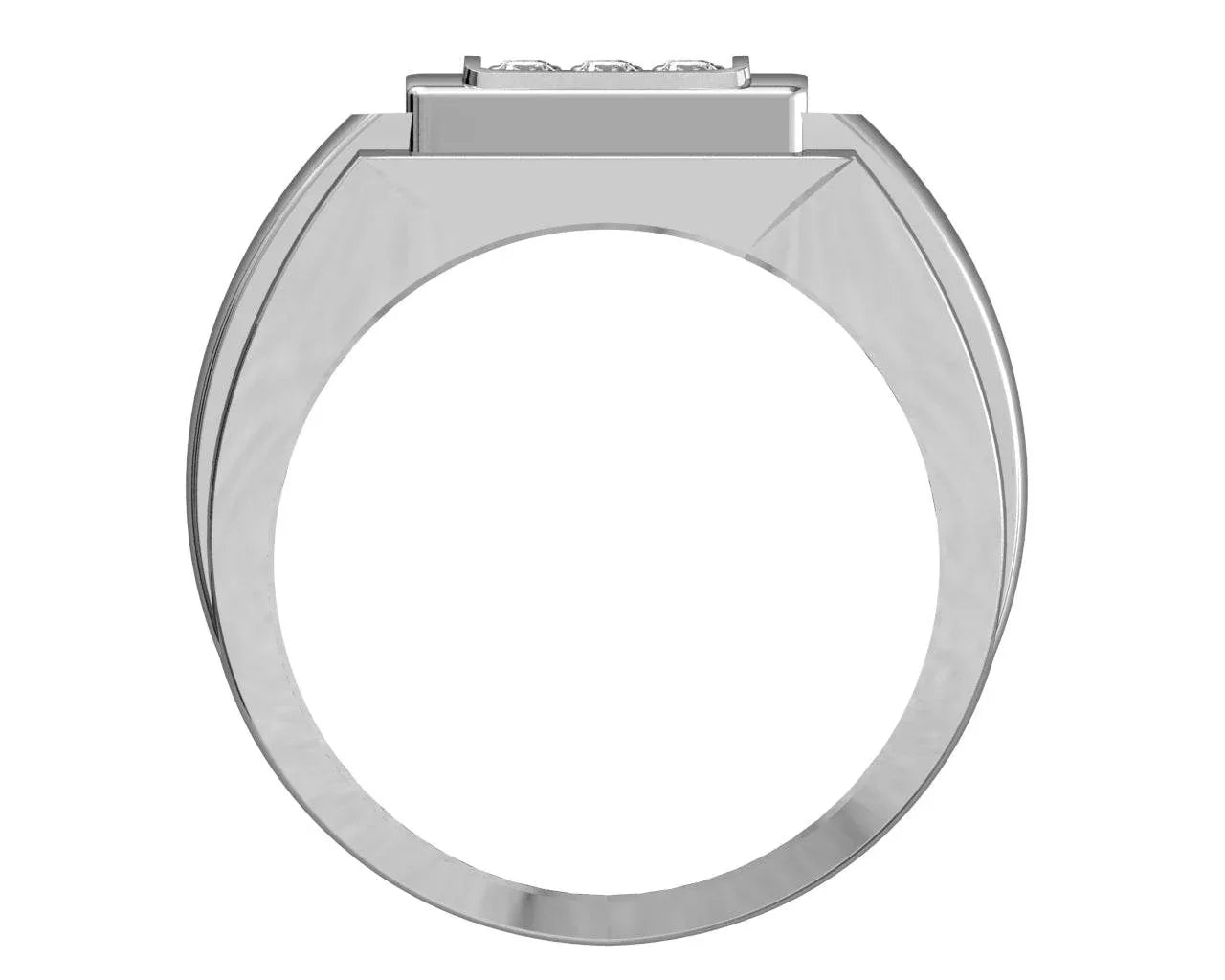 Ansh Diamond Engagement Ring for Men - Jewelslane