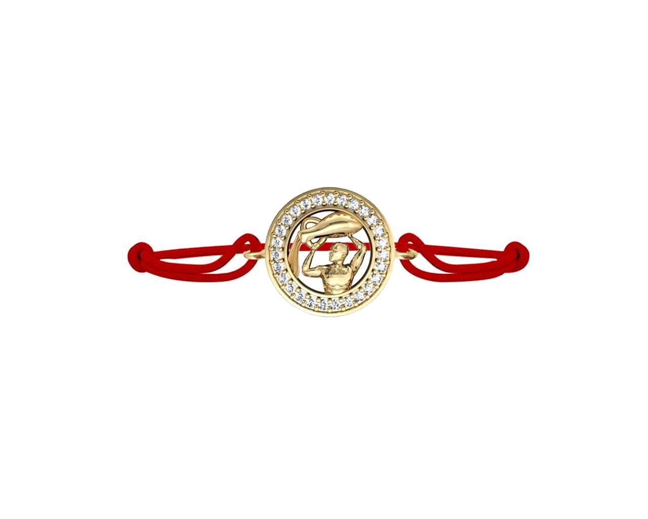 Aquarius bracelet in Gold - Jewelslane