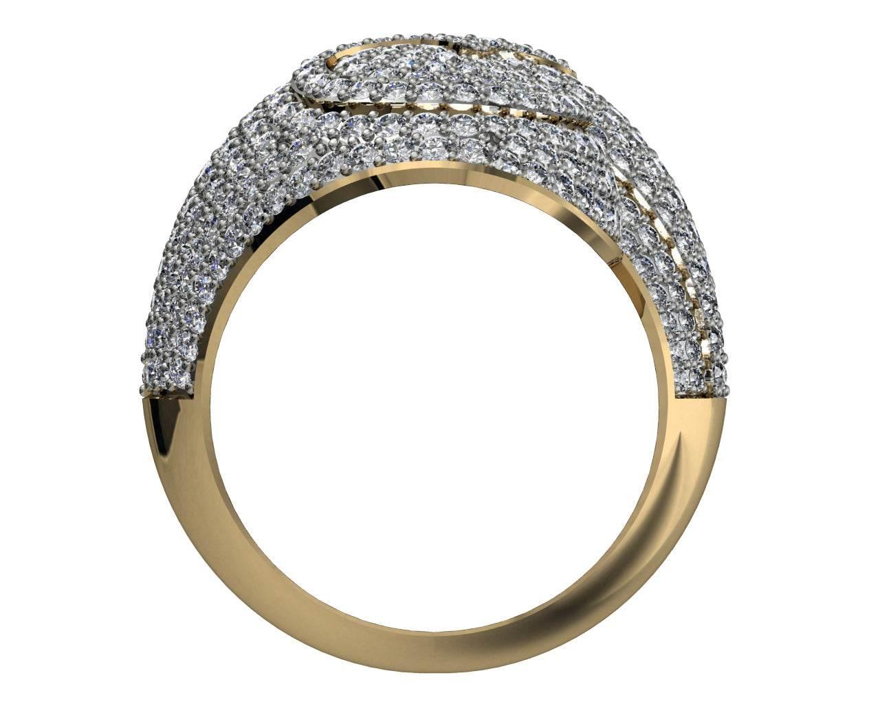 Constellation Diamond Cocktail Ring - Jewelslane