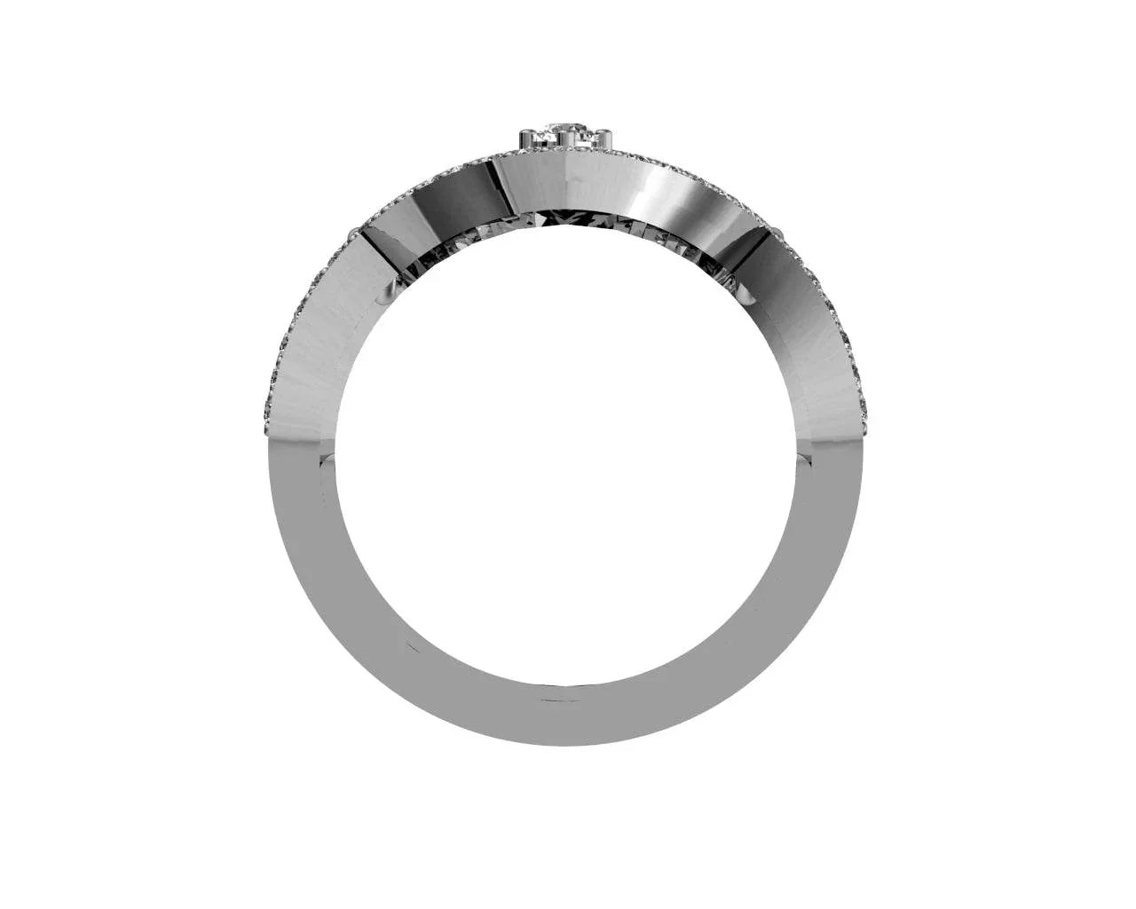 Exotic Diamond Full Finger Ring - Jewelslane