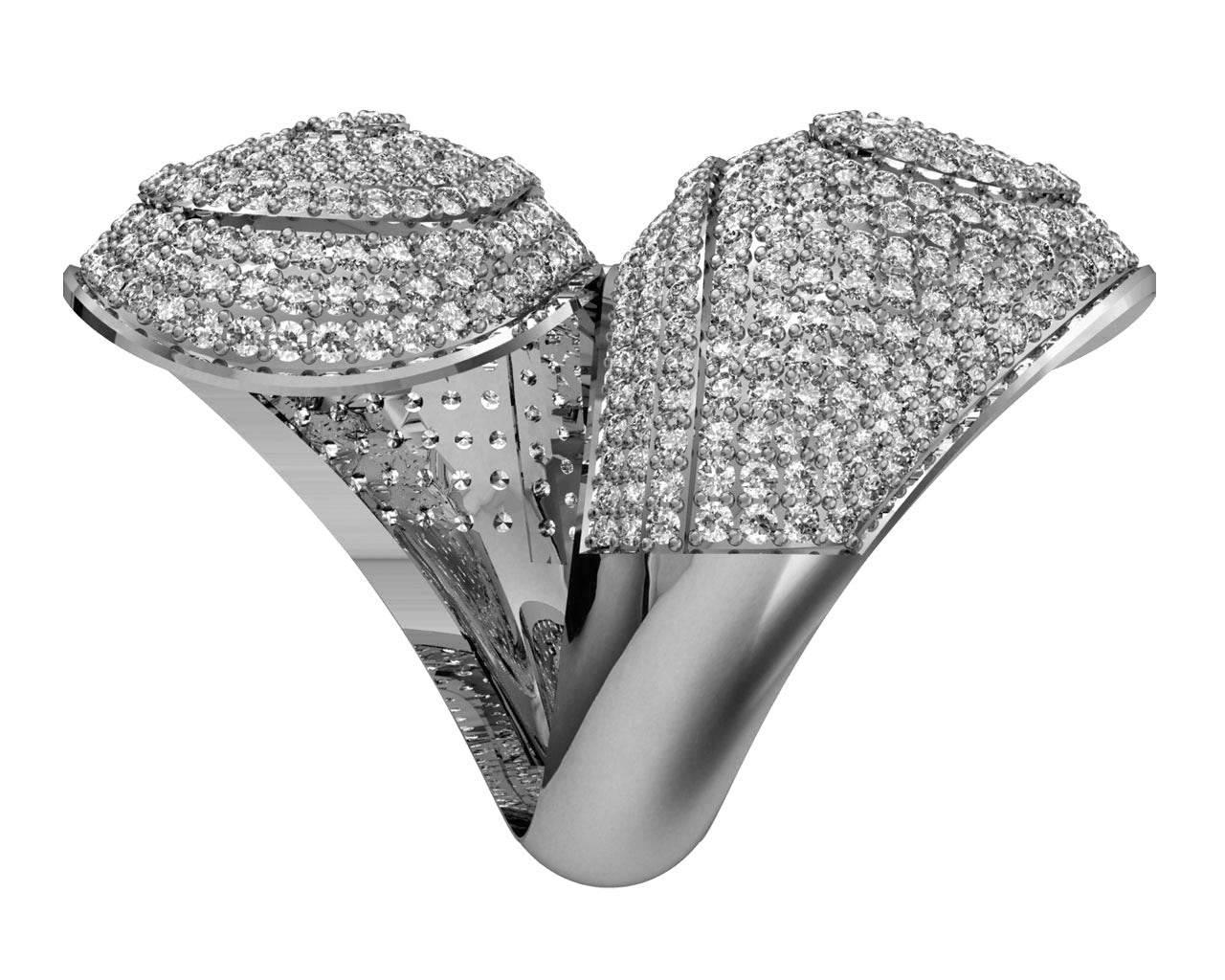 Constellation Diamond Cocktail Ring - Jewelslane