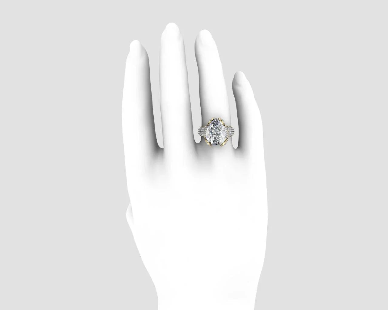 Kunzite & Diamond Ring - Jewelslane