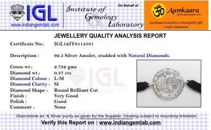 ALLAH Diamonds Bracelet Silver - Jewelslane