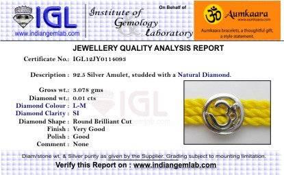 Flourescent Special Om Rakhi Bracelets - Jewelslane