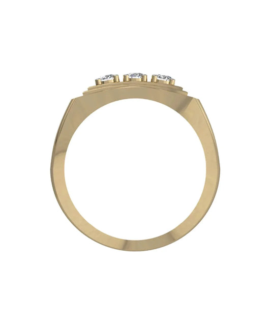 Aarav Diamond Engagement Band - Jewelslane