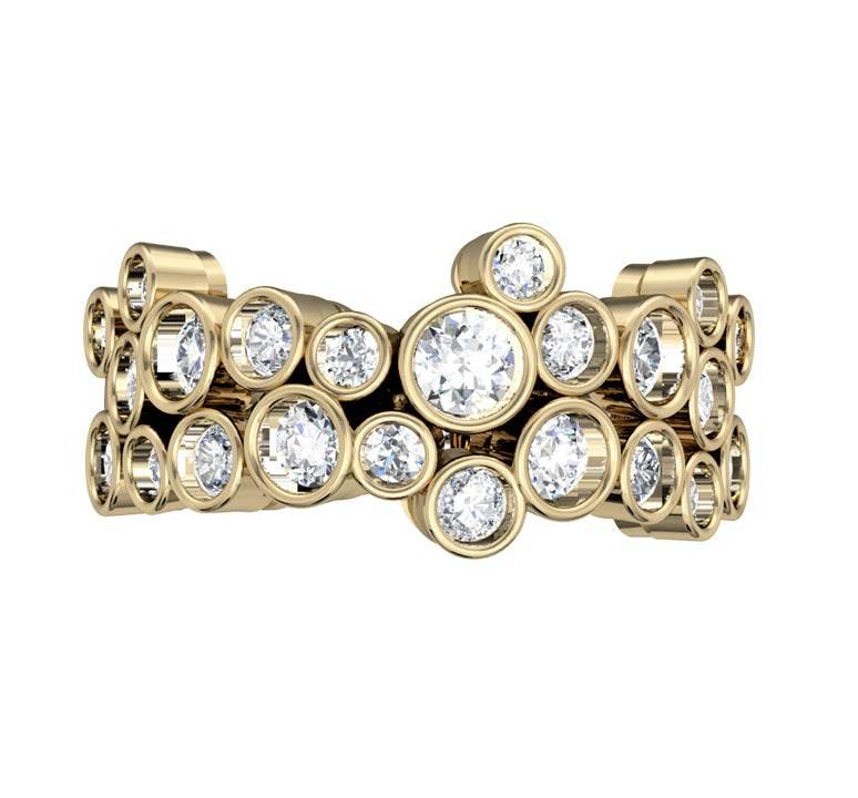 Abstract Designer Diamond Ring - Jewelslane