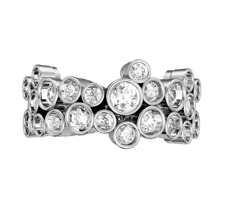 Abstract Designer Diamond Ring - Jewelslane