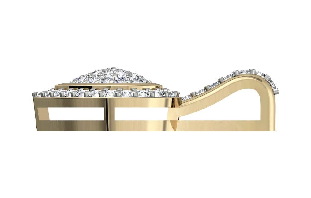 Adorable Heart Pendant with diamonds - Jewelslane