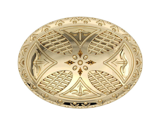 Albert Antique Style Gold cufflinks - Jewelslane