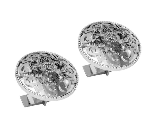 Alfred Gold cufflinks - Jewelslane