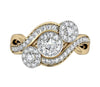 Alluring Diamond engagement ring - Jewelslane