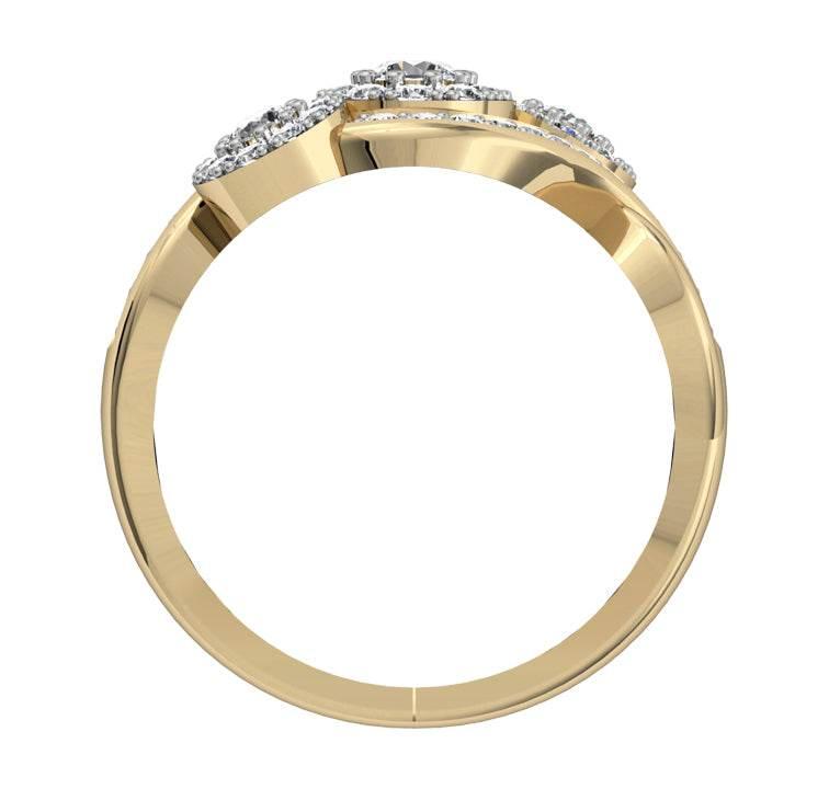 Alluring Diamond engagement ring - Jewelslane