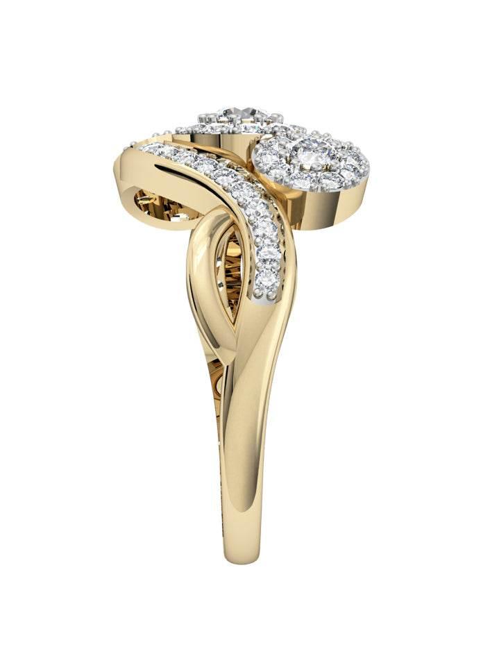 Alluring Diamond engagement ring - Jewelslane