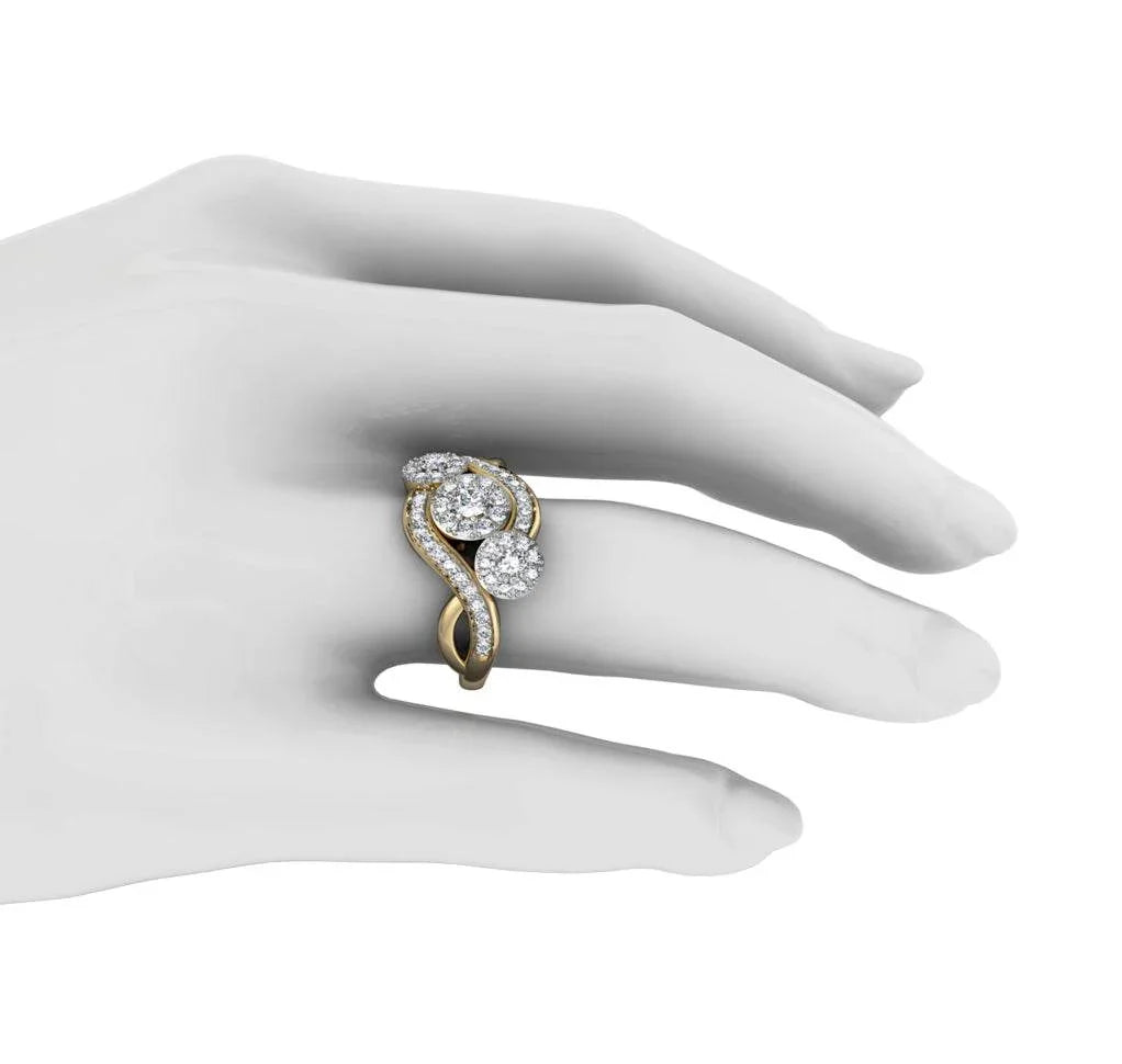 Alluring Diamond engagement ring - Jewelslane