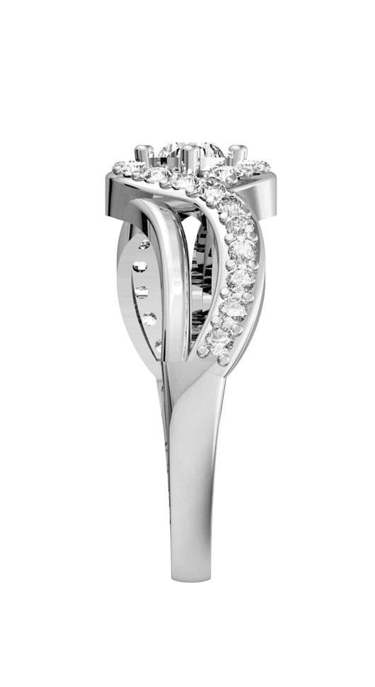 Alluring Diamond solitaire engagement ring - Jewelslane