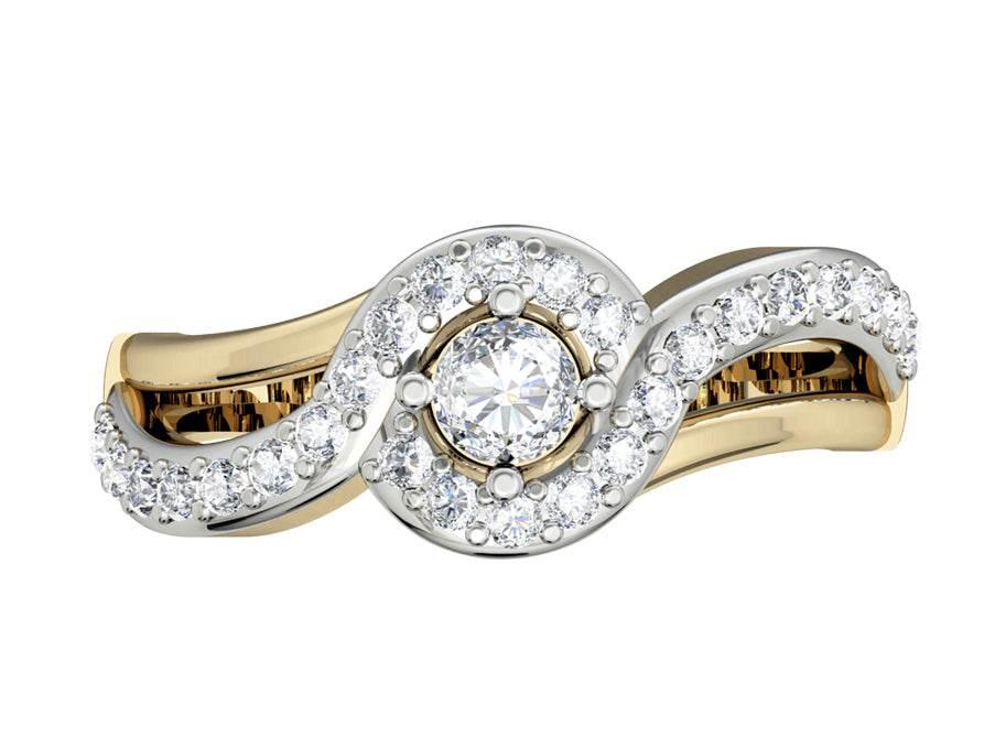 Alluring Diamond solitaire engagement ring - Jewelslane
