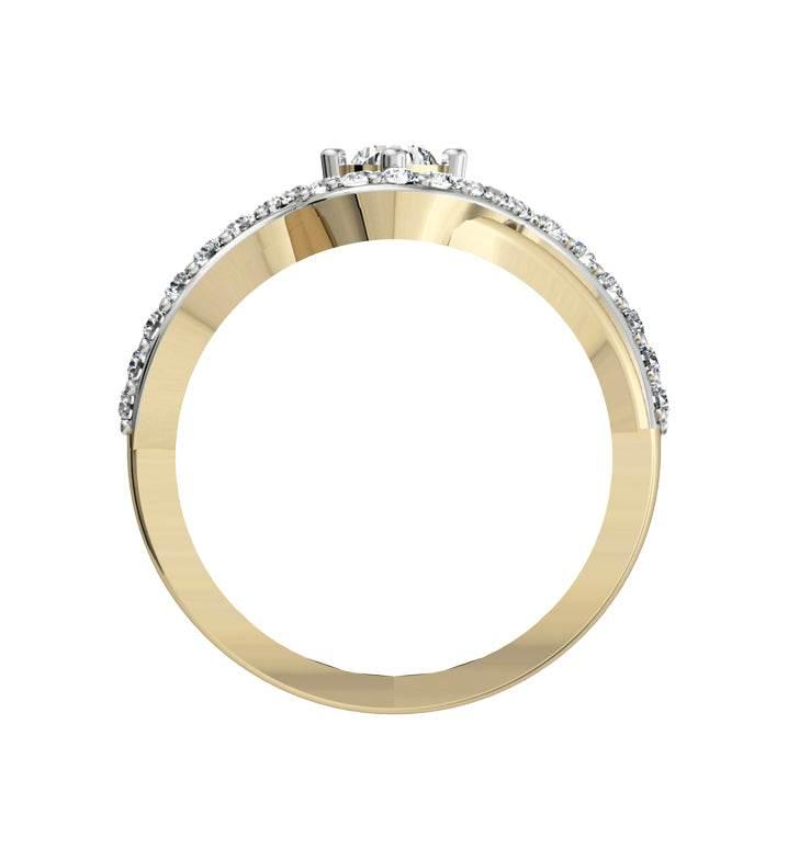 Alluring Diamond solitaire engagement ring - Jewelslane