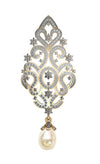 Alluring Pearl & Diamond Pendant - Jewelslane