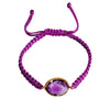 Amethyst Bracelet in Gold - Jewelslane