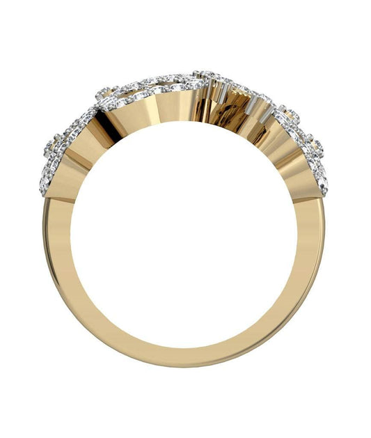 Amor Diamond Hearts Band - Jewelslane