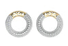 Appealing Diamond Hoops - Jewelslane