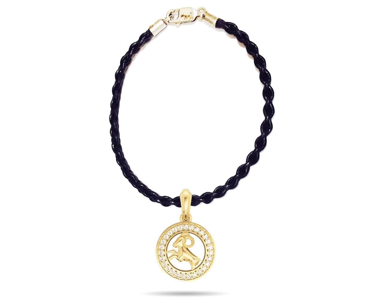Aries Charm in Gold - Jewelslane