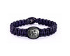Auspicious Swastik Bracelet in silver with diamonds for Men - Jewelslane
