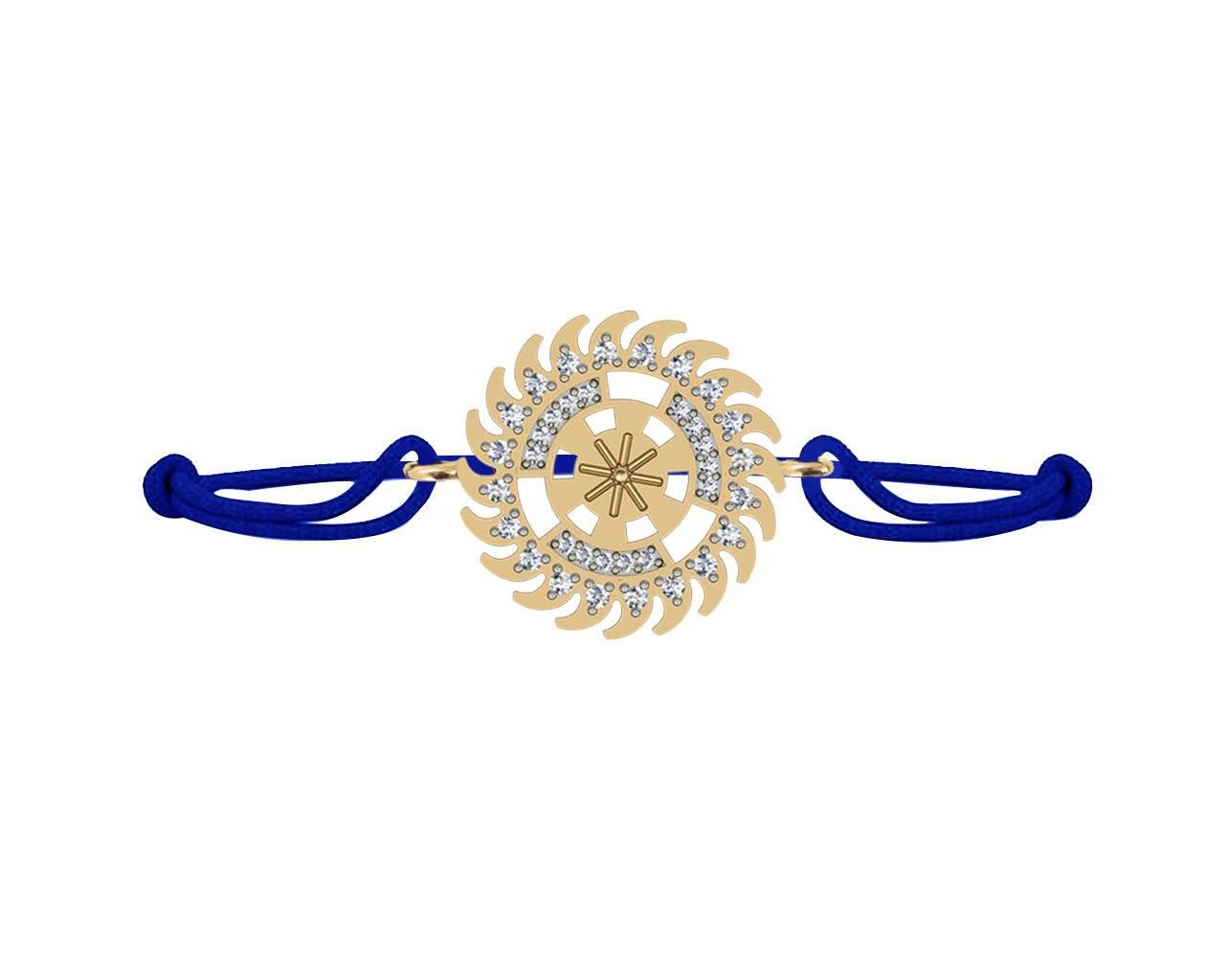 Auspicious Sudarshan Chakra Bracelet - Jewelslane