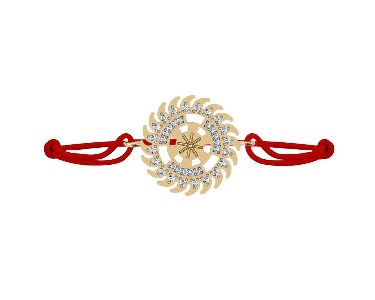 Auspicious Sudarshan Chakra Bracelet - Jewelslane