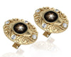 Black Star Diopsite cufflinks - Jewelslane