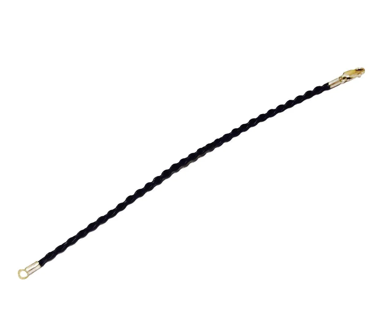 Gemini Charm Pendant in 14K Gold Studded with Diamonds with Leather Cord - Jewelslane