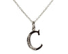 Alphabet C pendant with diamonds - Jewelslane