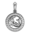 Capricorn Charm in Silver - Jewelslane